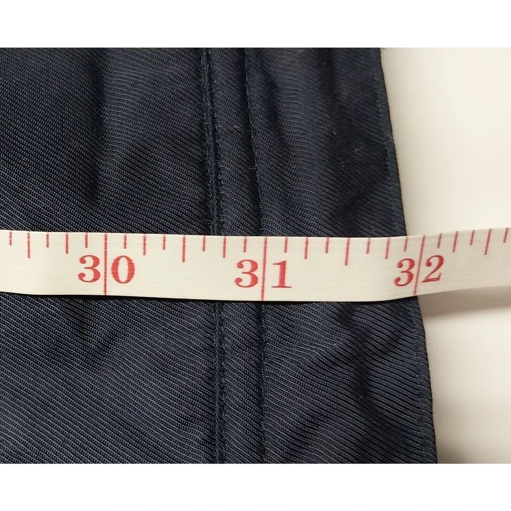 VTG GH BASS Hooded Insulated Lined Navy Blue Full Zip Jacket Coat Large 32