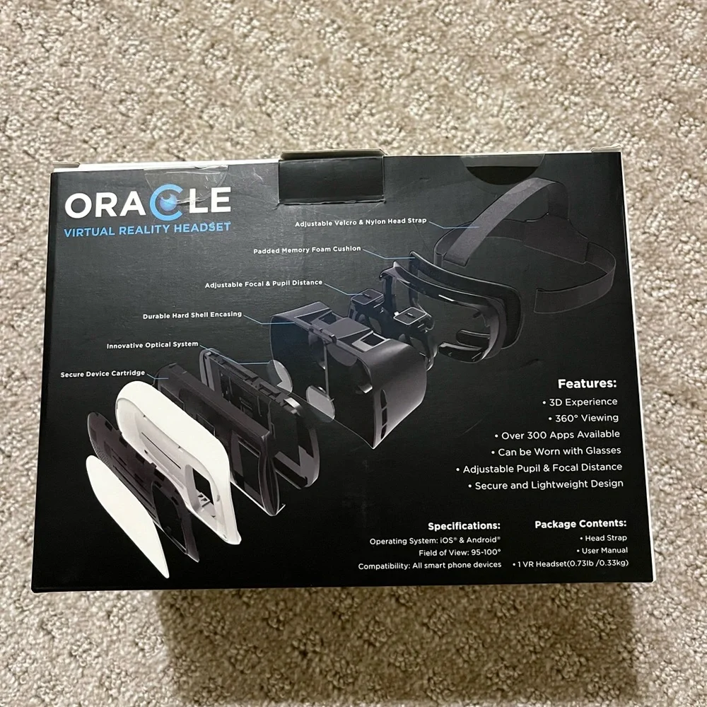 Oracle Virtual Reality Headset