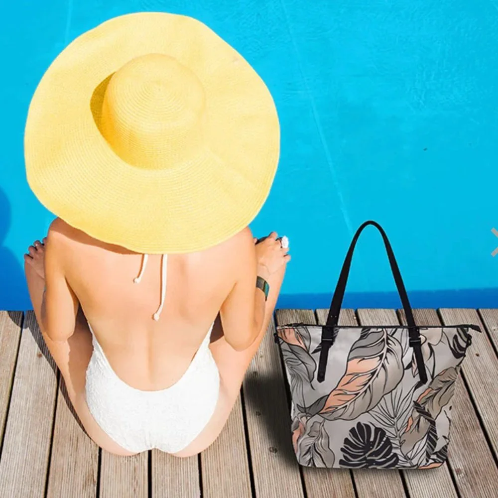 Hang Accessories - Catalina Laptop Tote Leaf Nylon