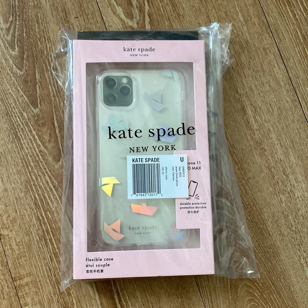NIB Kate Spade paper boat phone case for iPhone 11 Pro Max