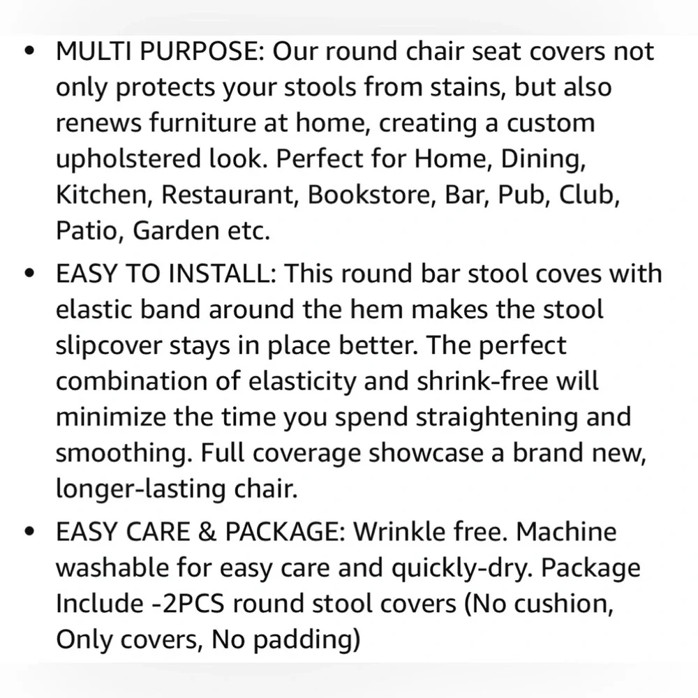 N/A stool seat