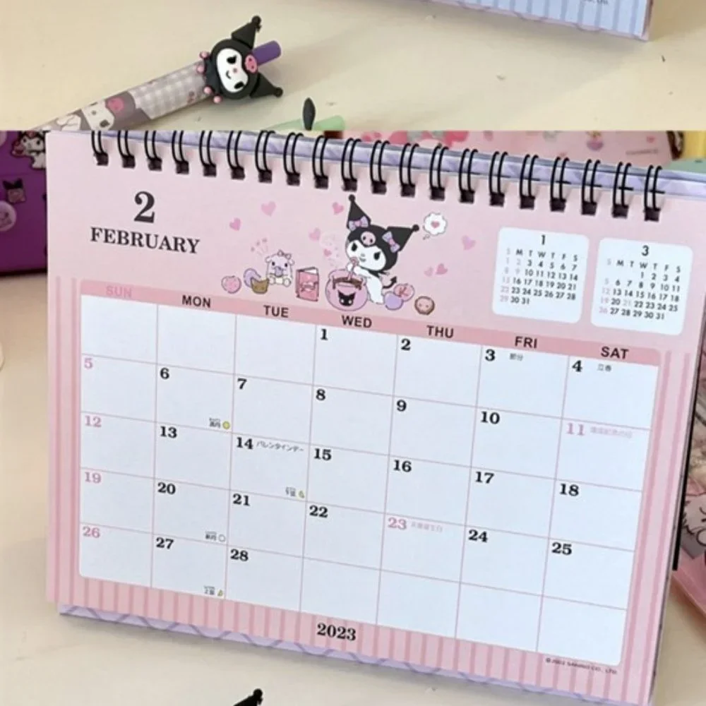 Sanrio kuromi calendar