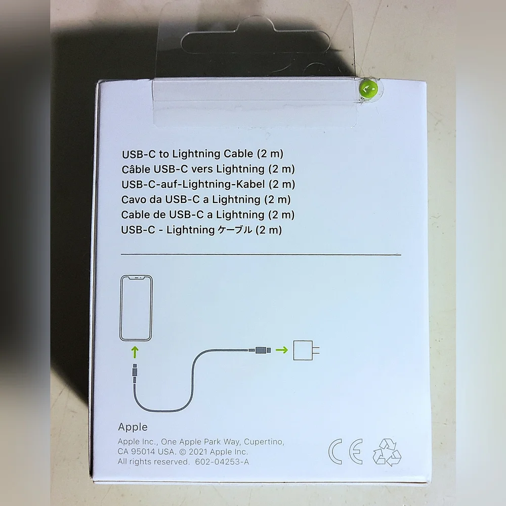 Apple usb lightning