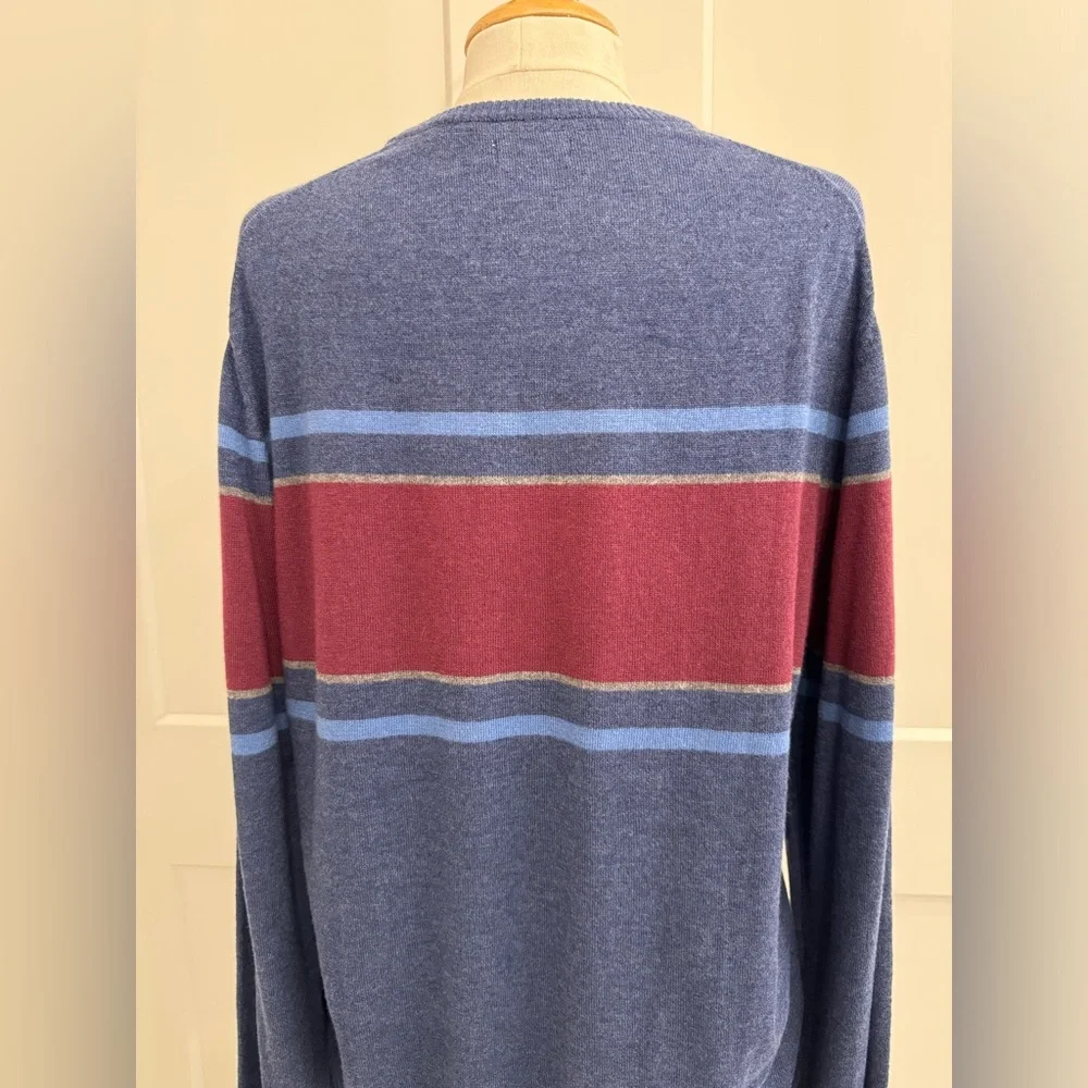 IZOD Stripe Crew Sweater