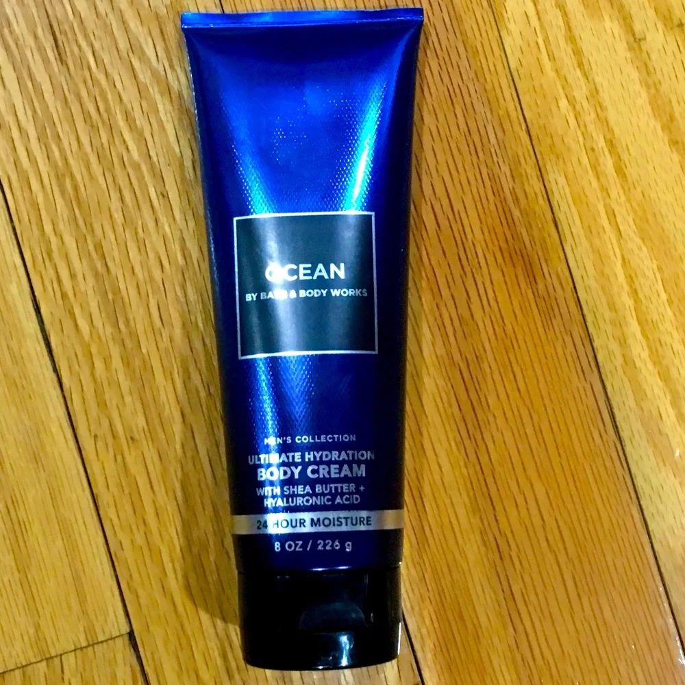 NWT Bath & Body Works Ocean Ultimate Hydration Body Cream The Mens Collection