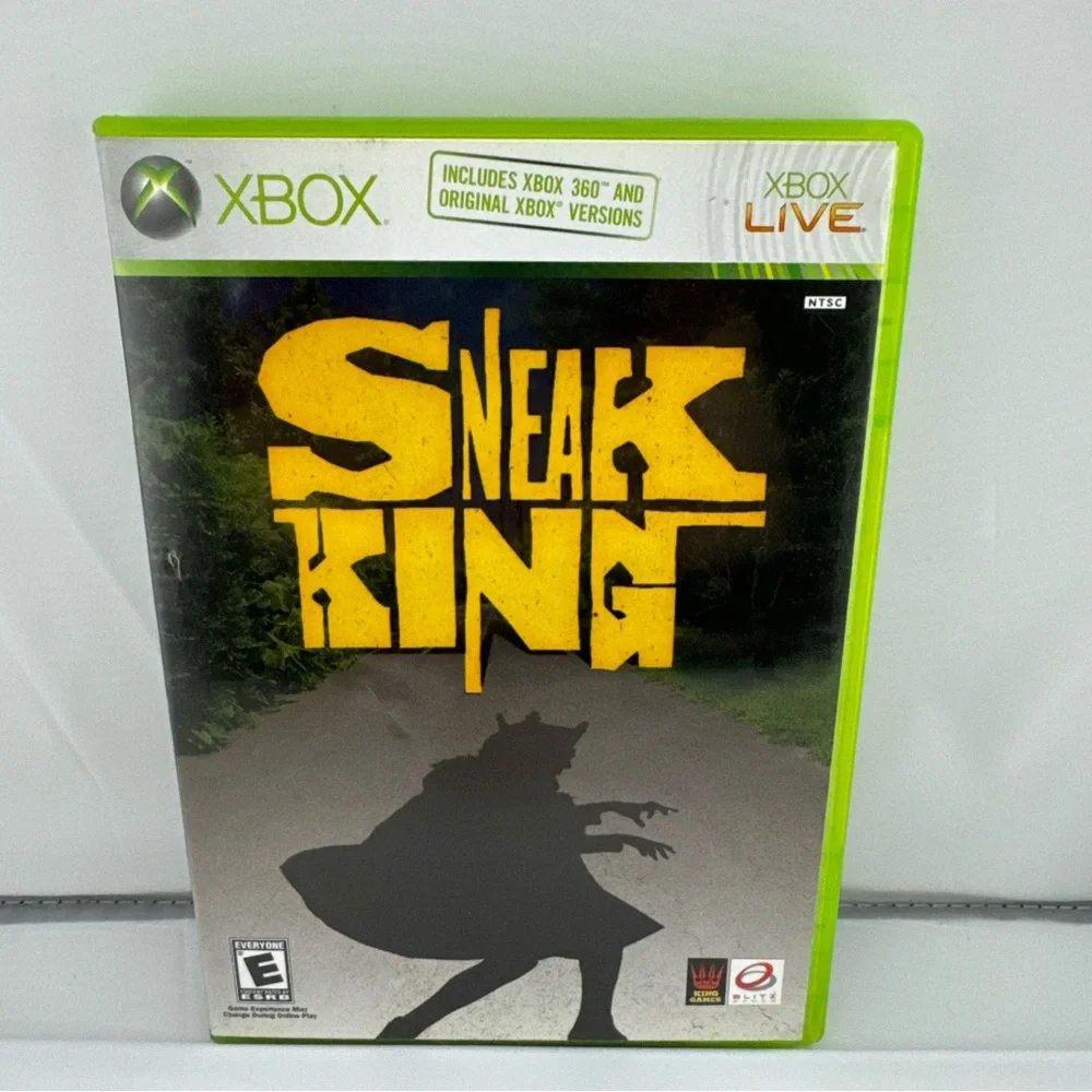 Sneak King Microsoft Xbox 360 2006 Xbox & Xbox 360 Burger King Game