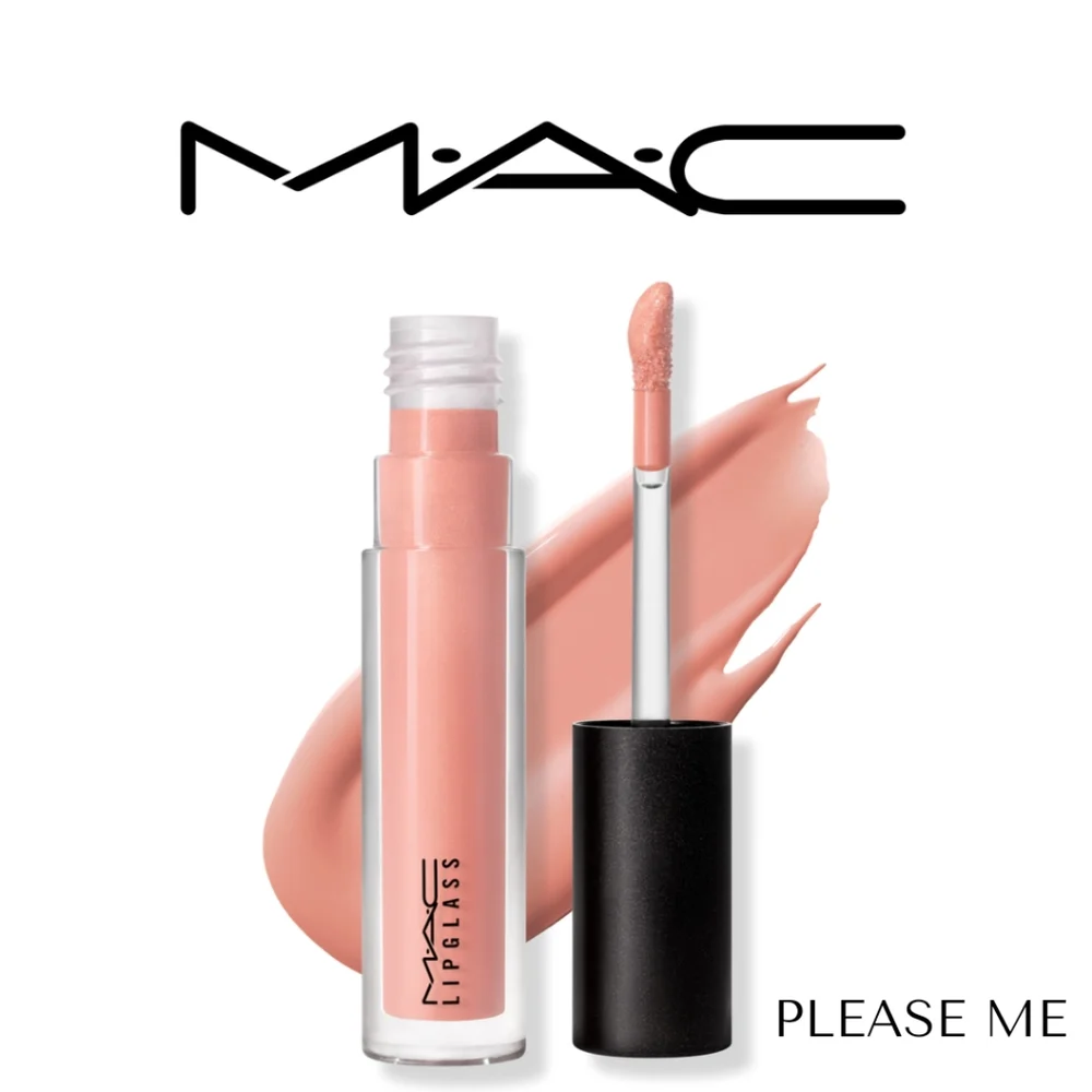 MAC - Lipglass High Shine Lip Gloss- Please Me