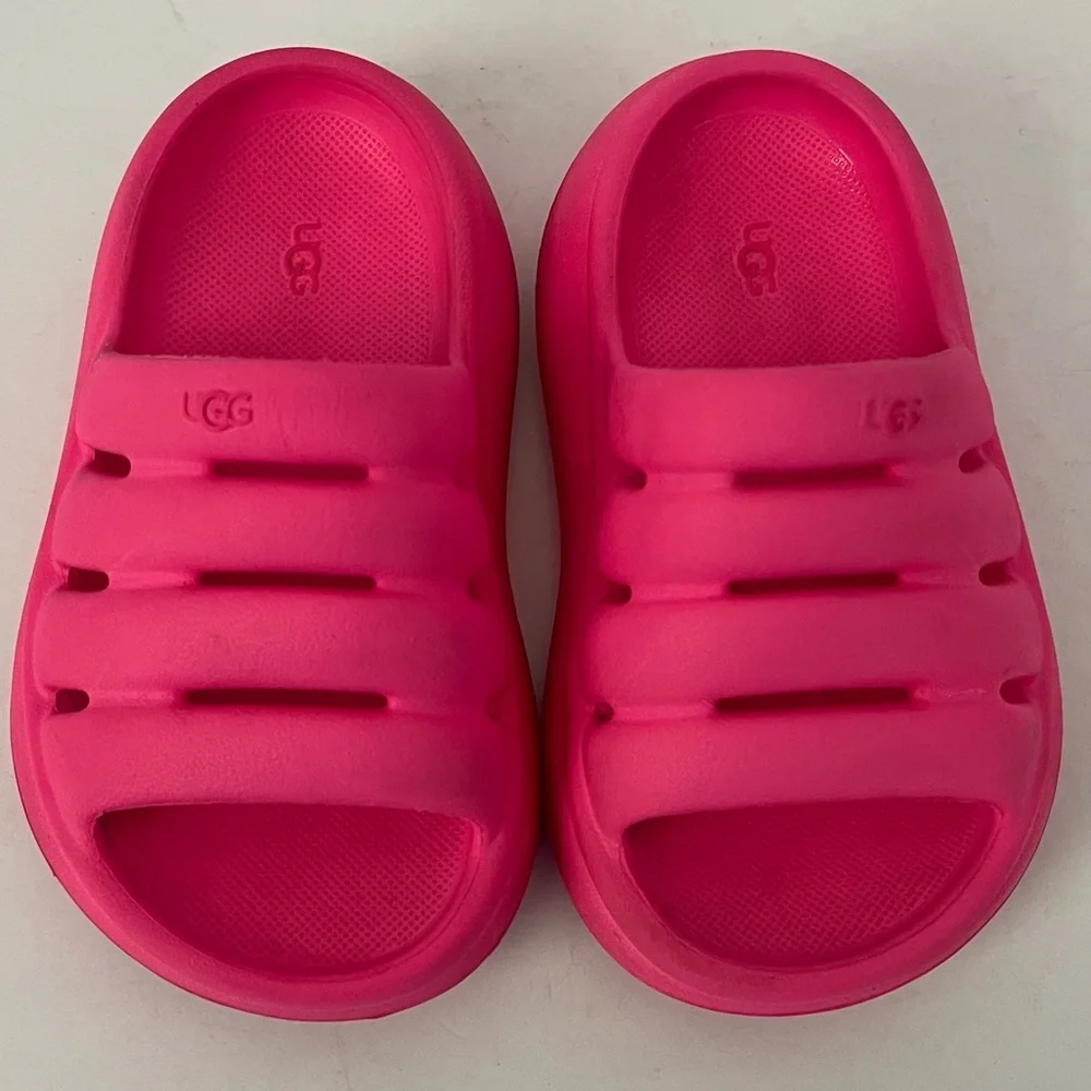 UGG Pink Slip On Sandals Size Toddler 7