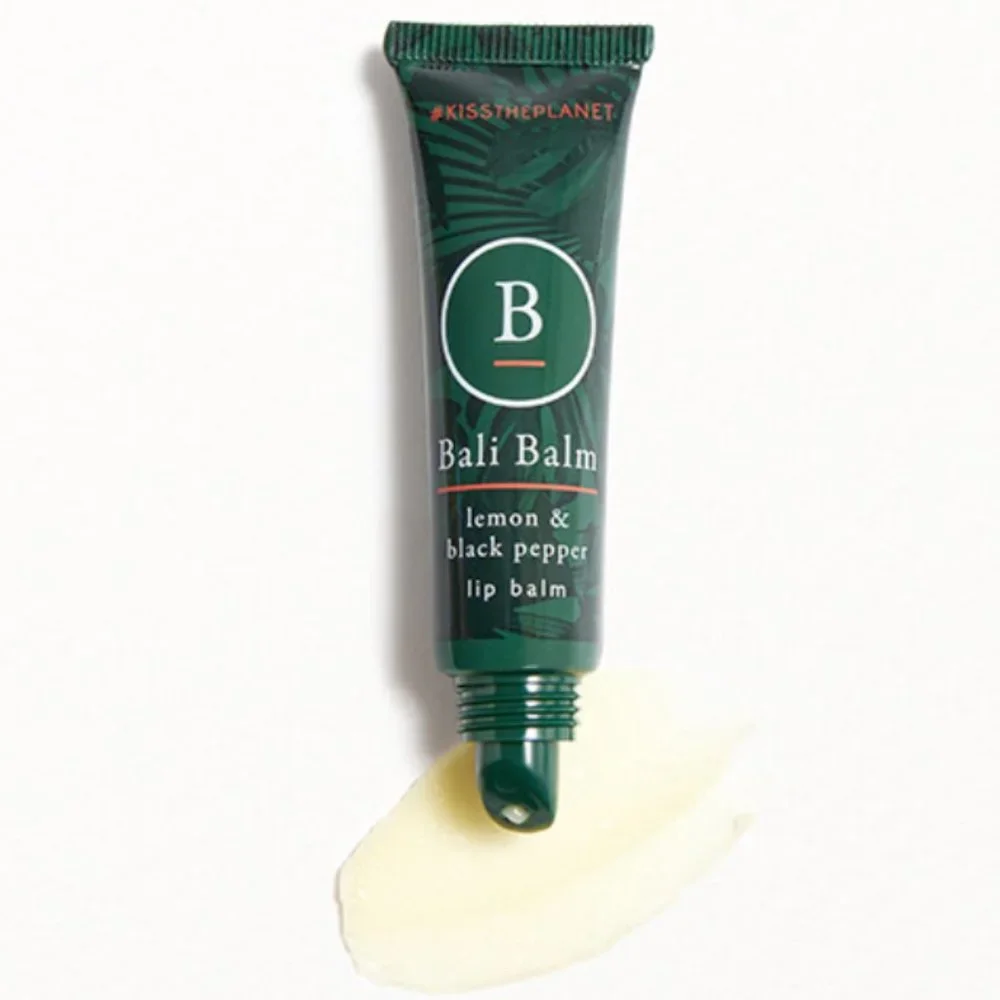 Bali Balm | Lemon + Black Pepper Lip Balm | Vegan + Cruelty Free | NWT