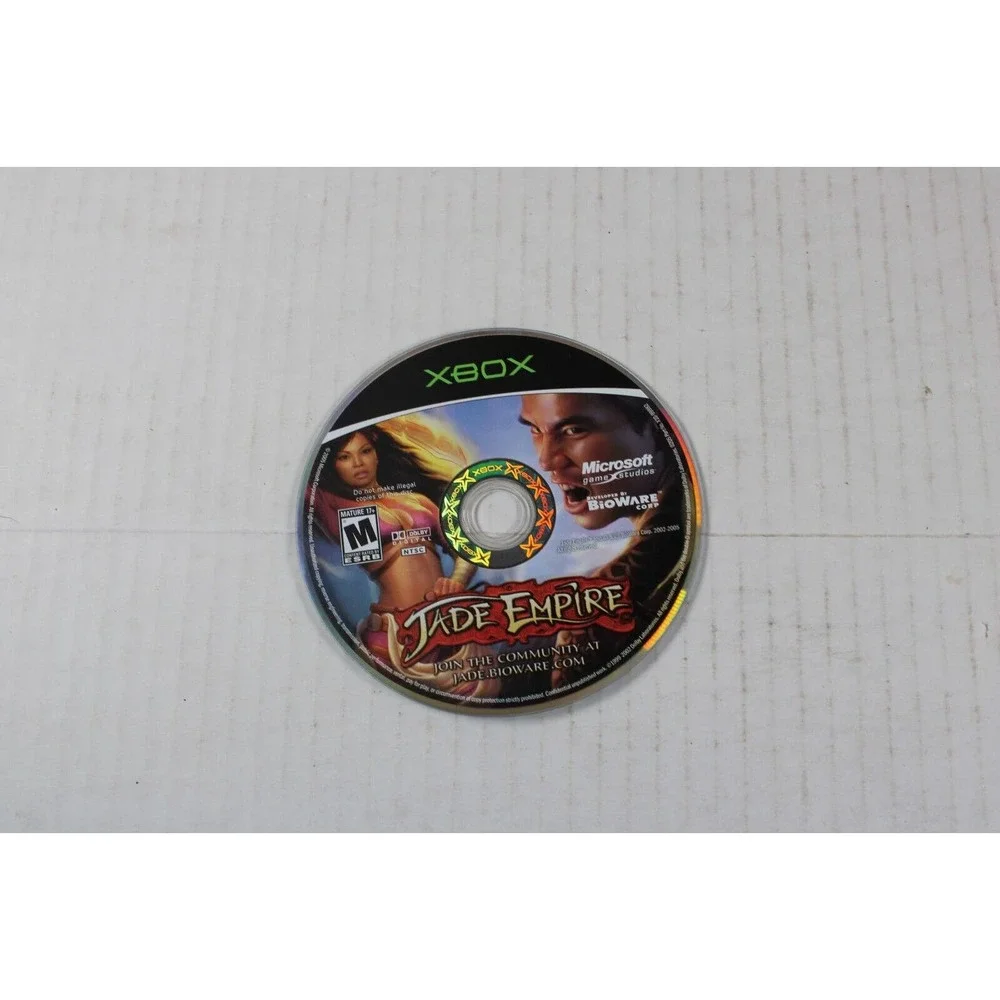 Jade Empire (Microsoft Xbox, 2005) Authentic, game disc only, tested/works