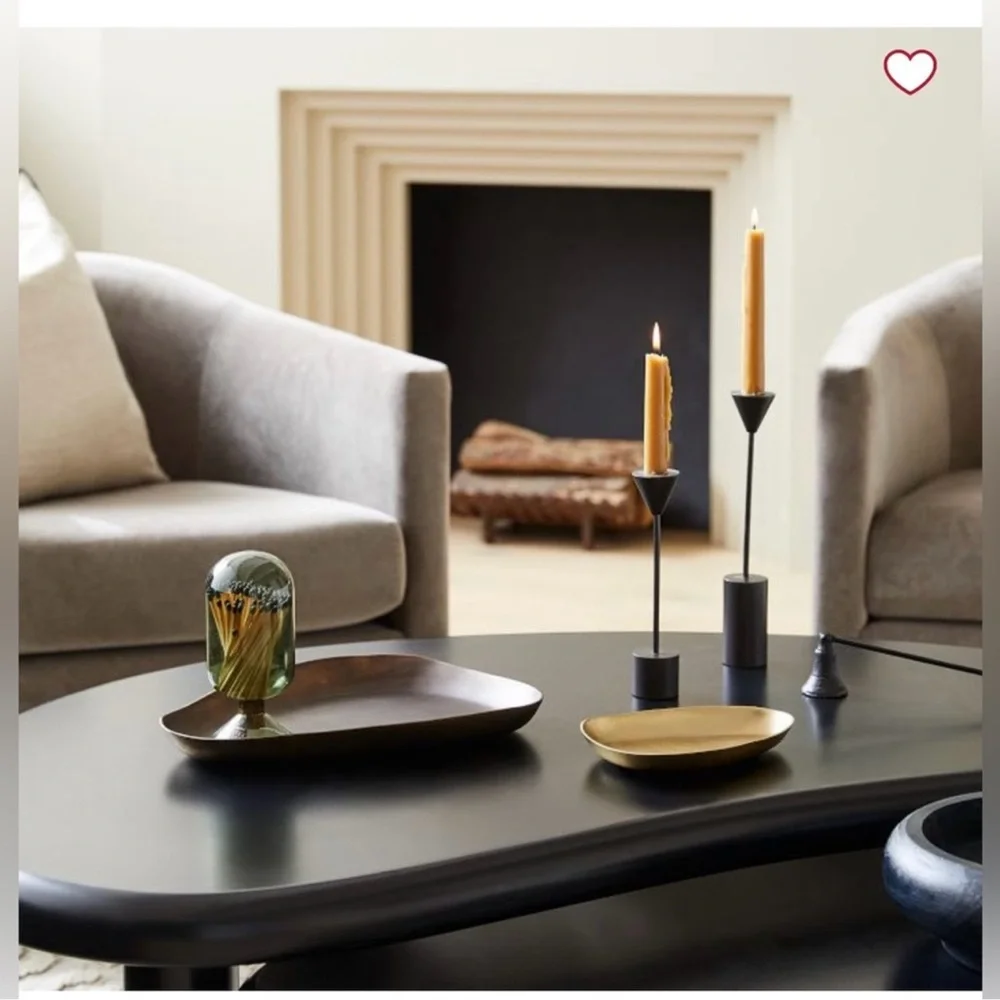 West elm organic metal decorative collection