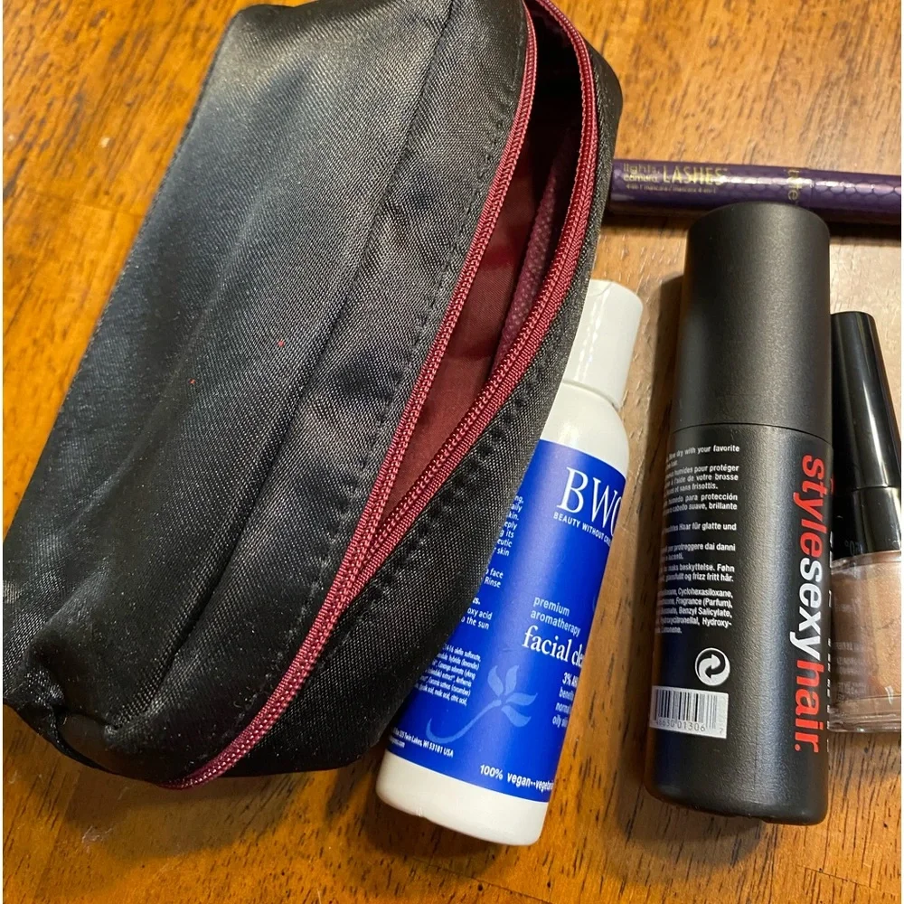 Ipsy makeup bags (3) with 14 different products. New, never opened.
