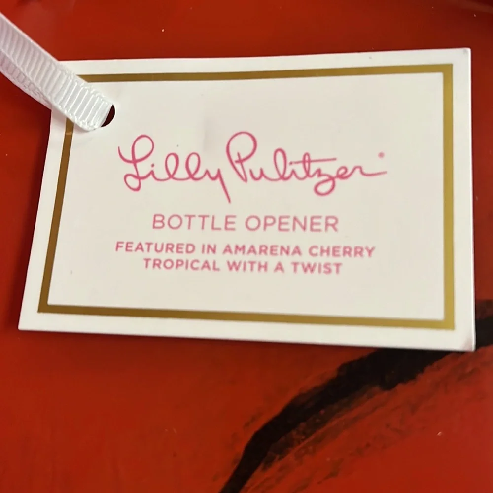 NWT Lilly Pulitzer bottle opener