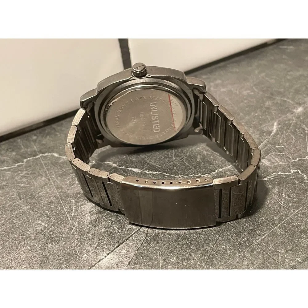 Mens Unlisted 43mm Watch with Blue Dial - New Battery