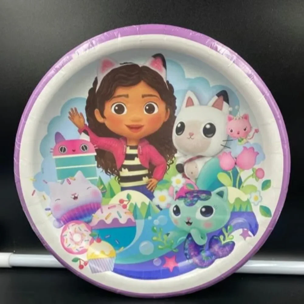 8ct Gabby's Dollhouse Paper Plates 9