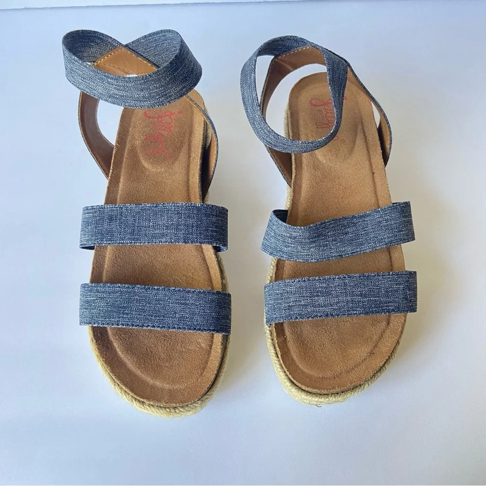 Jellypop Halstein Platform Esparille Sandals Size 2