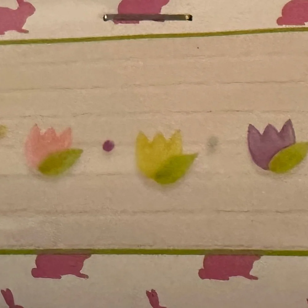 NWT Spring Flower felt garland