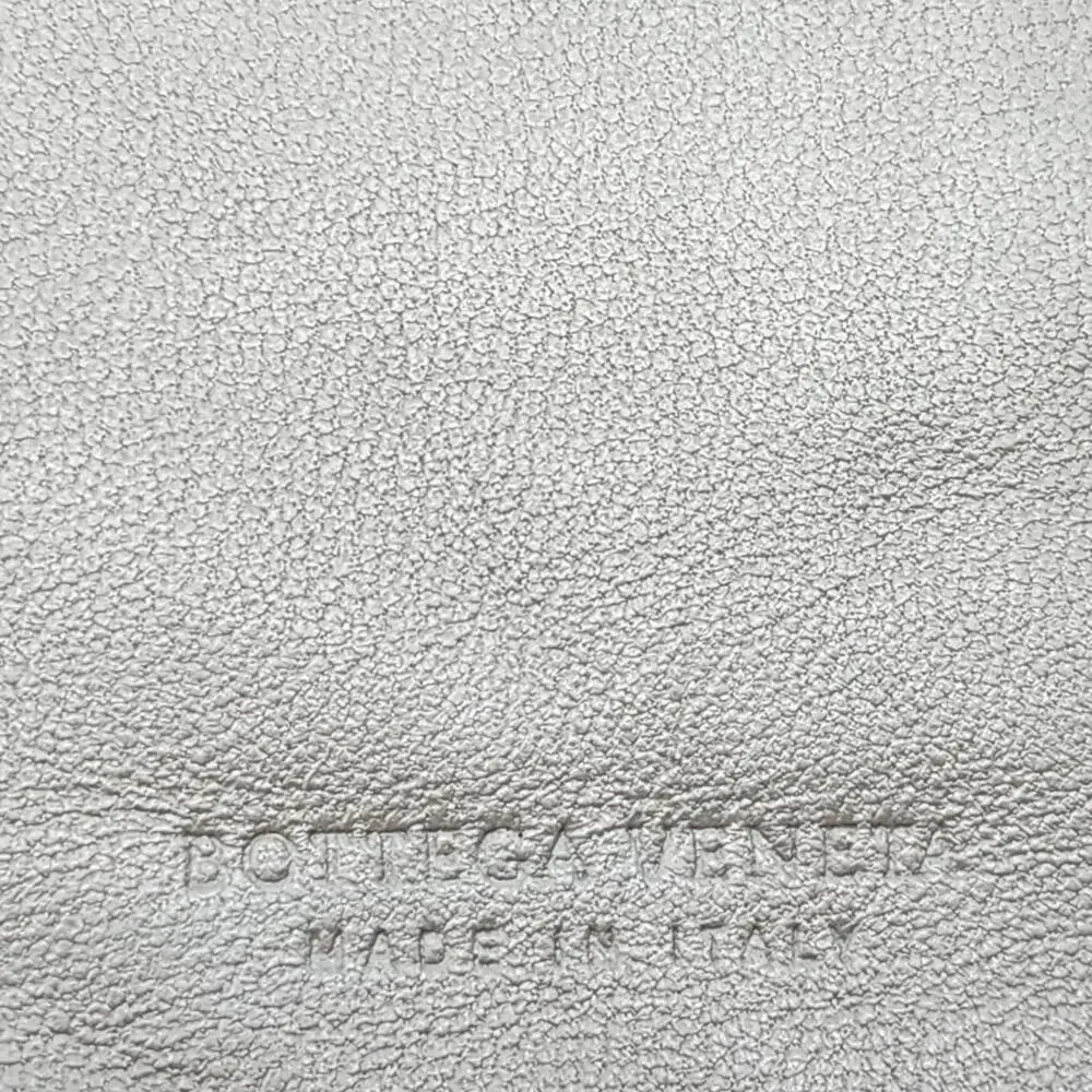 Bottega Veneta Nappa Intrecciato Bi-Fold Wallet in Gray Blue