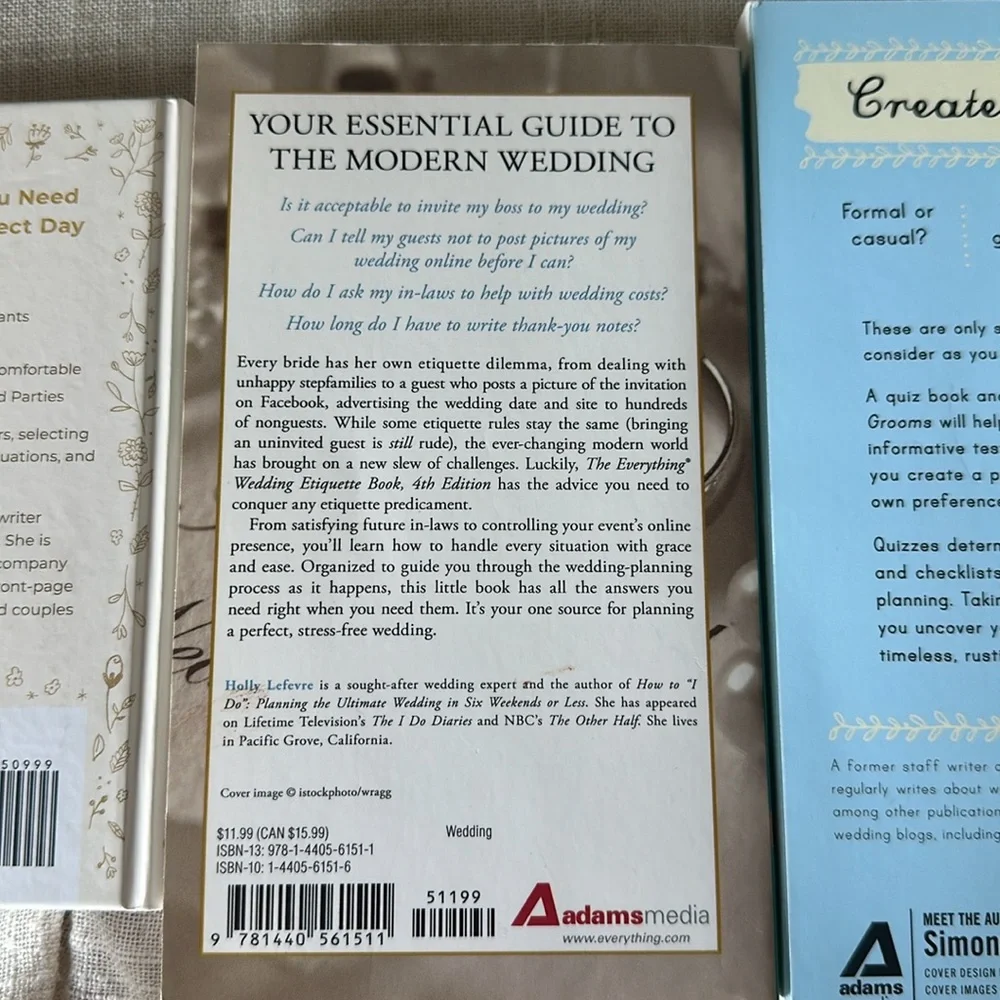 Wedding Book Bundle