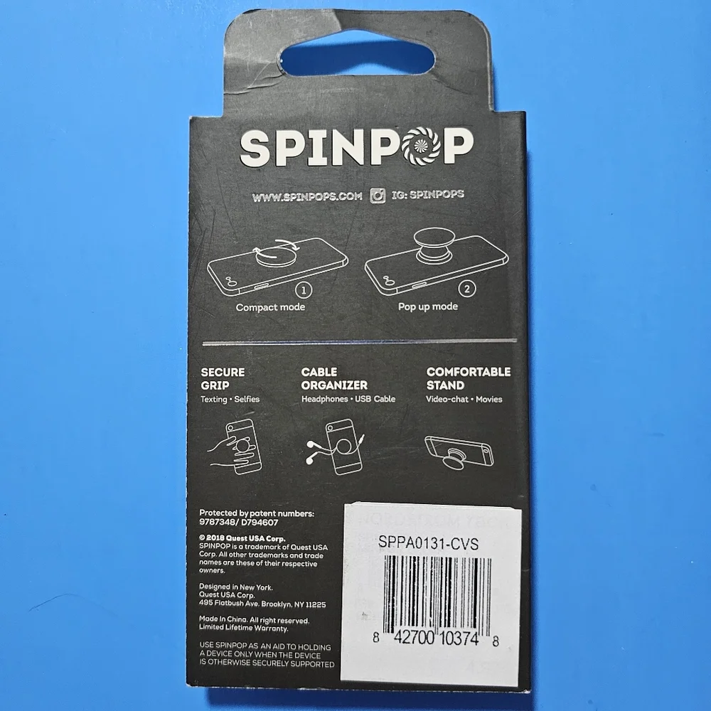 SpinPop mirror edition