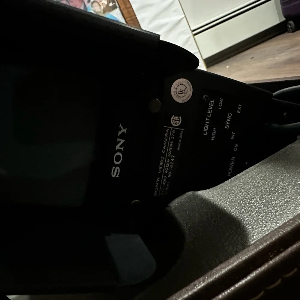 Vintage Sony Video Camera
