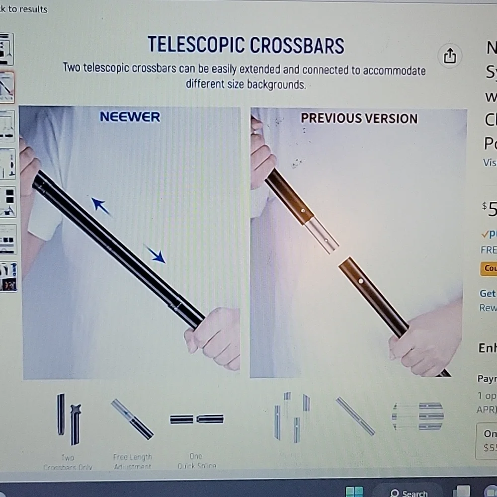 Neewer multifunctional pipe