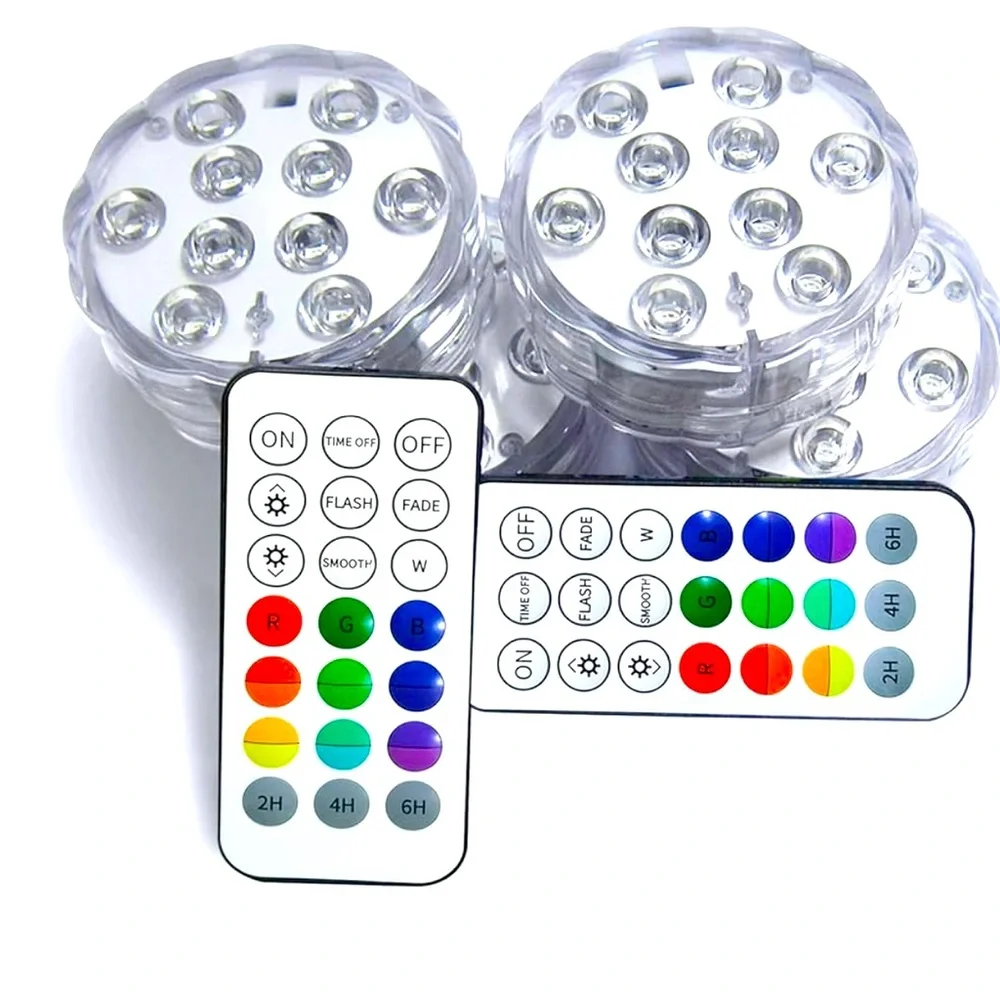 4 LED light with remote
