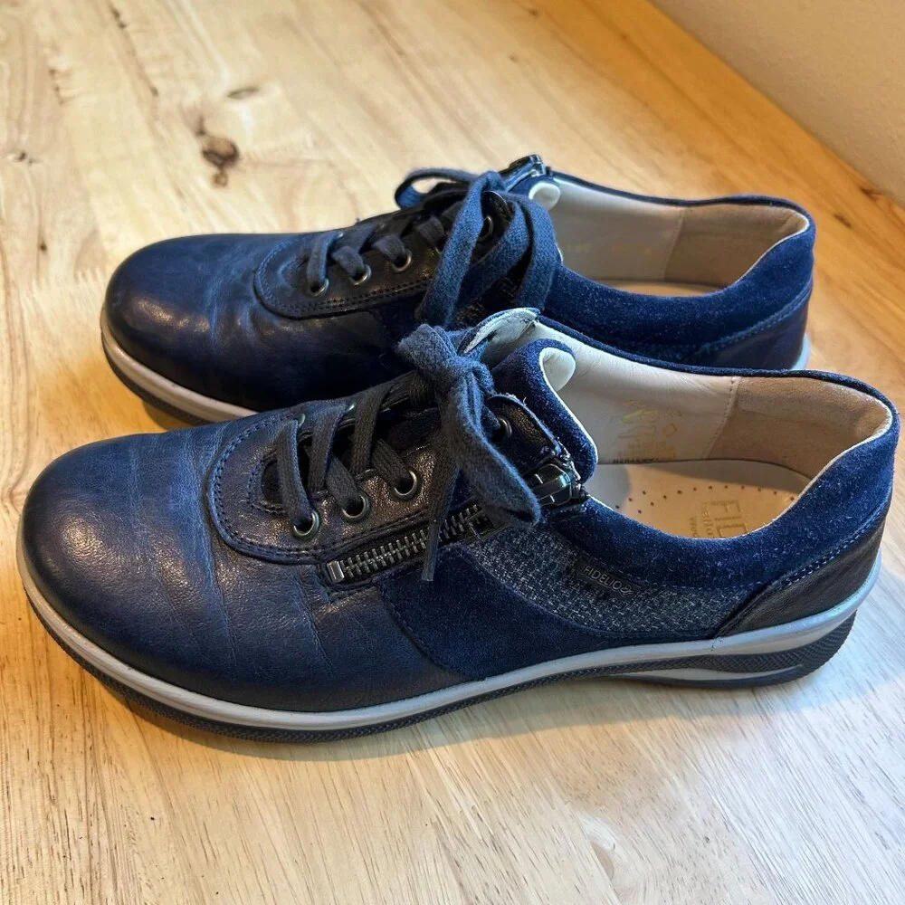 Fidelio Haley Women's Leather & Suede Casual Sneakers 8.5