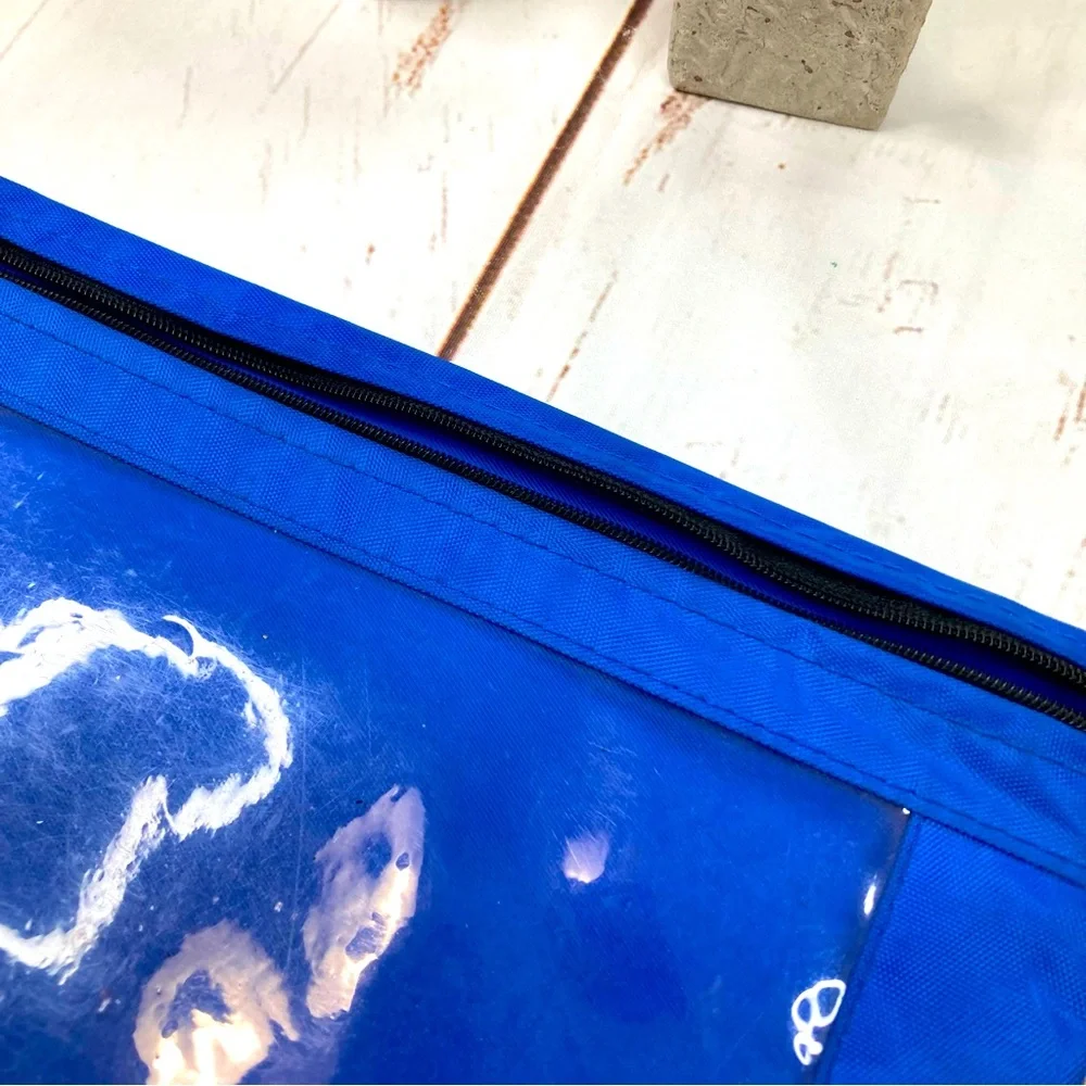 Pencil Pouch Cobalt Blue 3-Ring Binder
