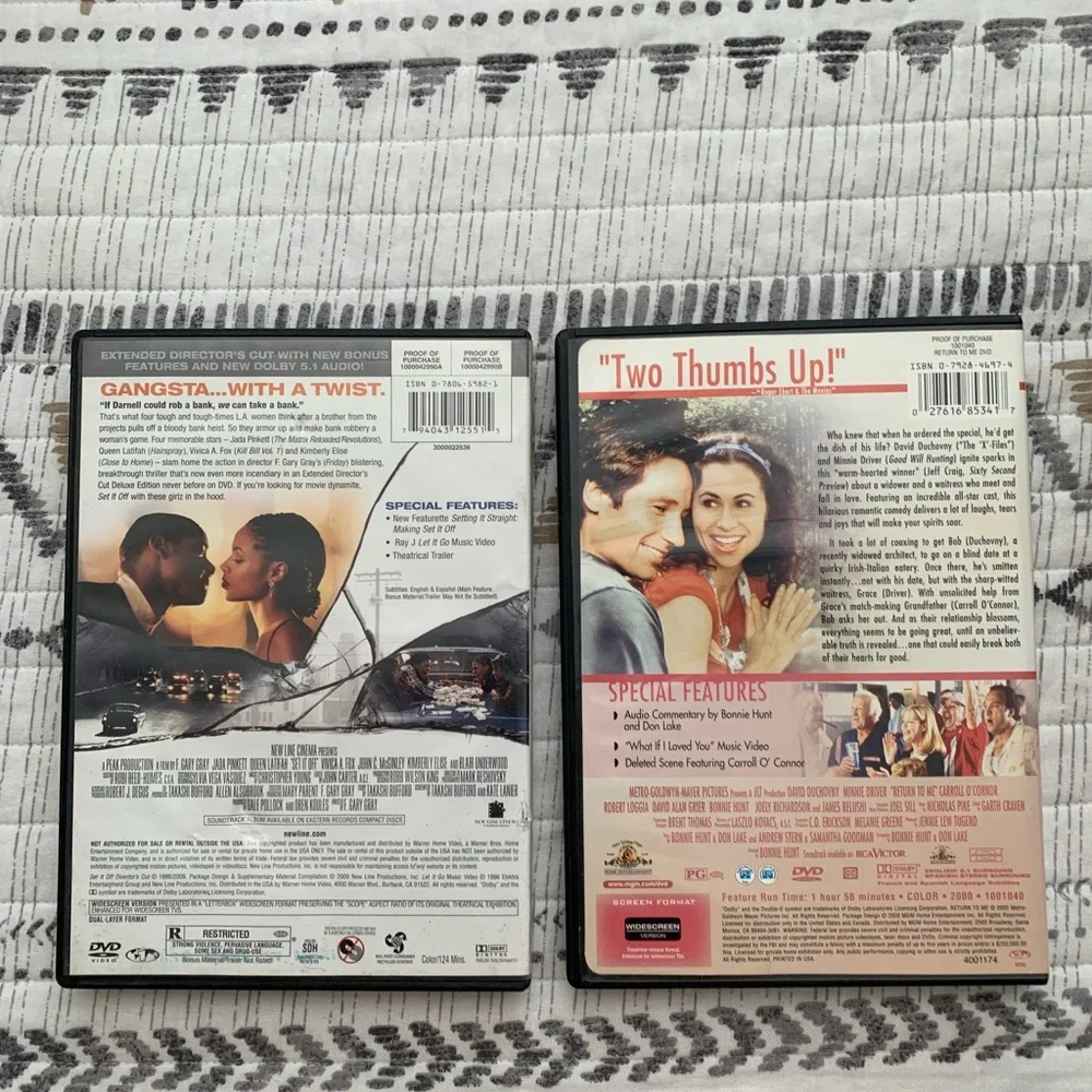 DVD Dúo Set