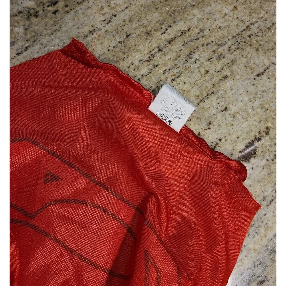 Vintage Superman Cape Costume Youth Size 7 Worser *READ*