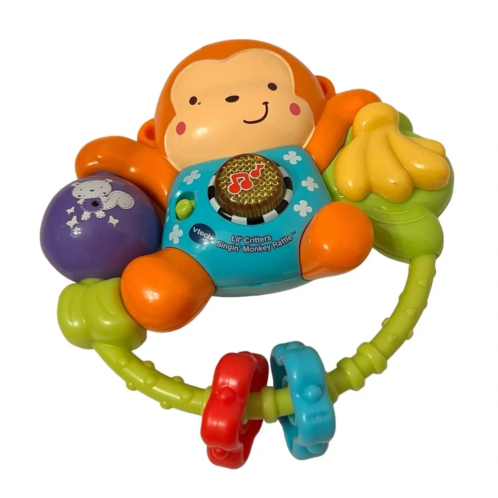 VTech Lil Critters Singing Monkey Rattle