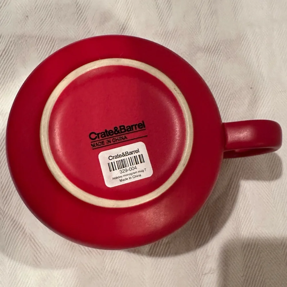 Crate&Barrel this monogrammed