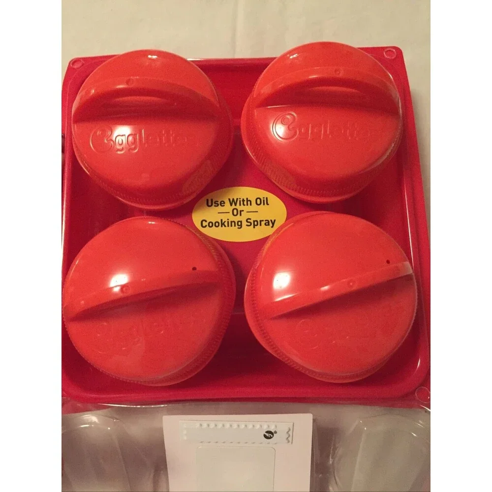 Brand New! As Seen On Tv Egglettes Perfect Hard Boiled Eggs No Shell