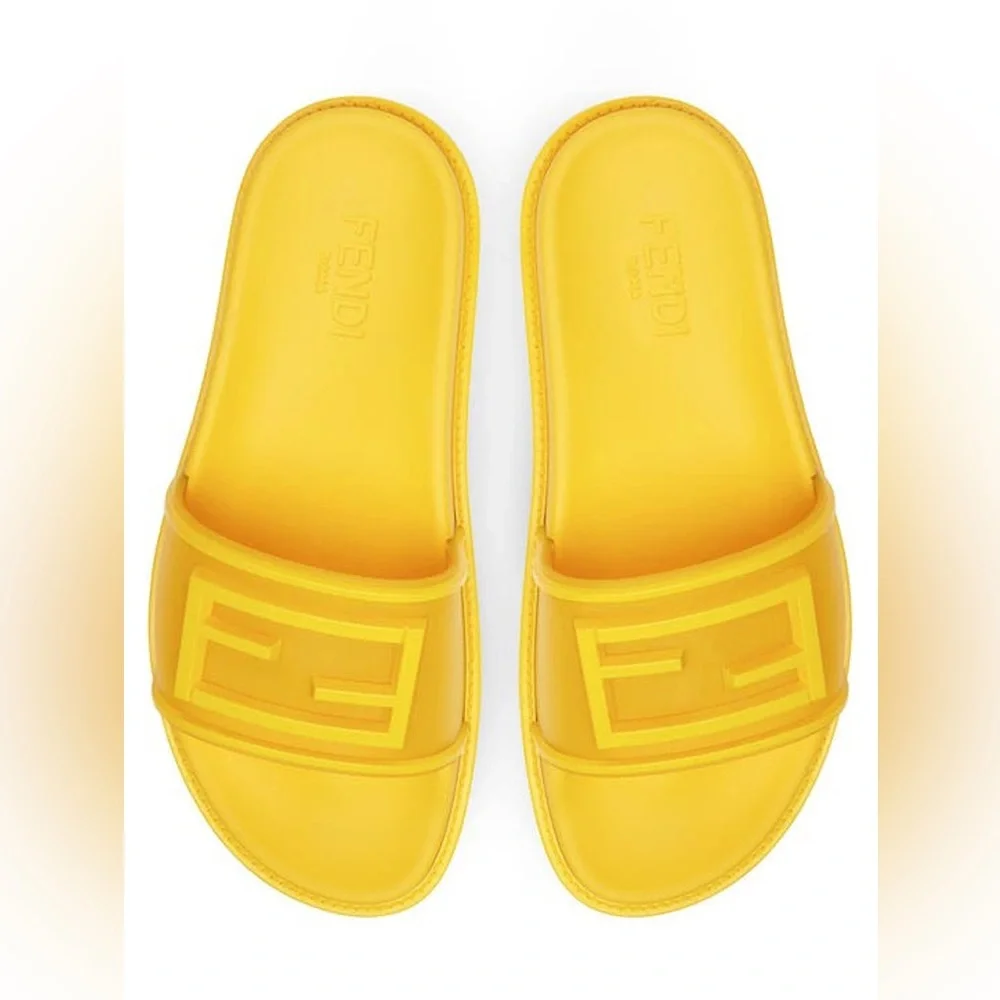 Fendi logo embossed