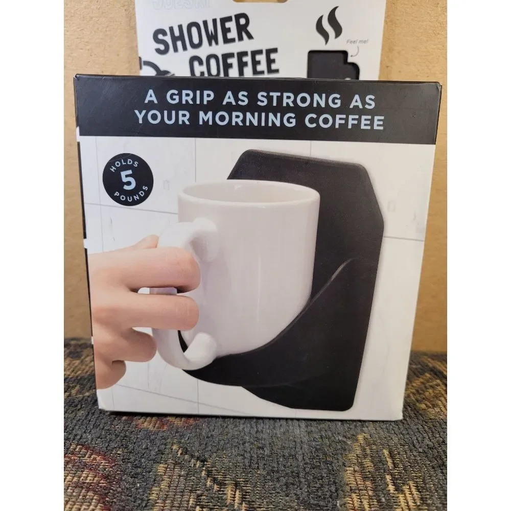 30 Watt Joeski Black Silicone Shower Coffee Holder