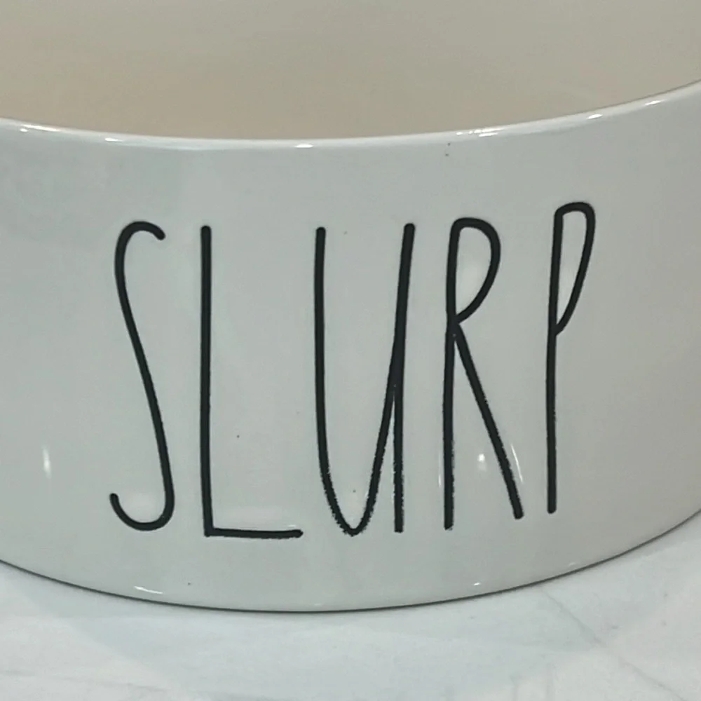 Rae Dunn. Cute 🐾SLURP 🐾BOWL...