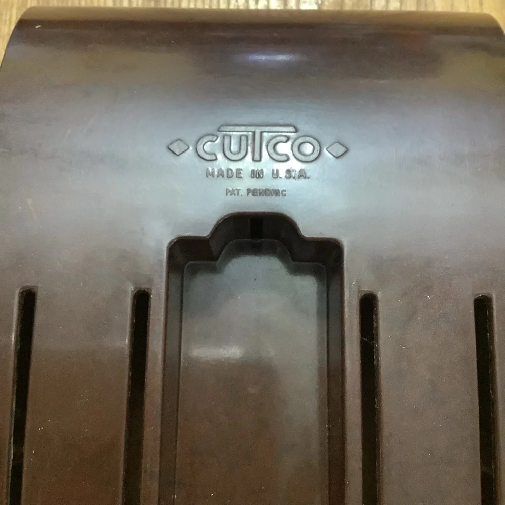 Cutco vintage block