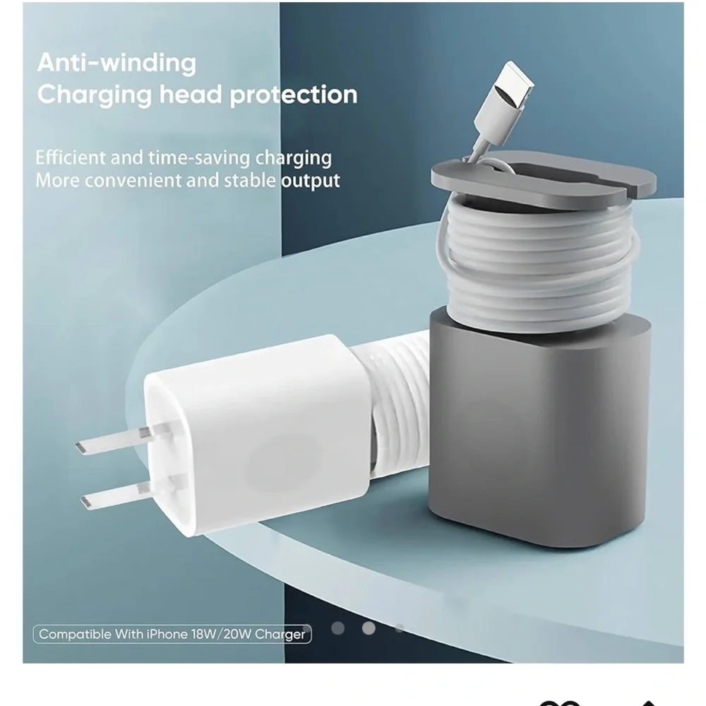 NIB Silicon Power Adapter case. Case only- does not include charger