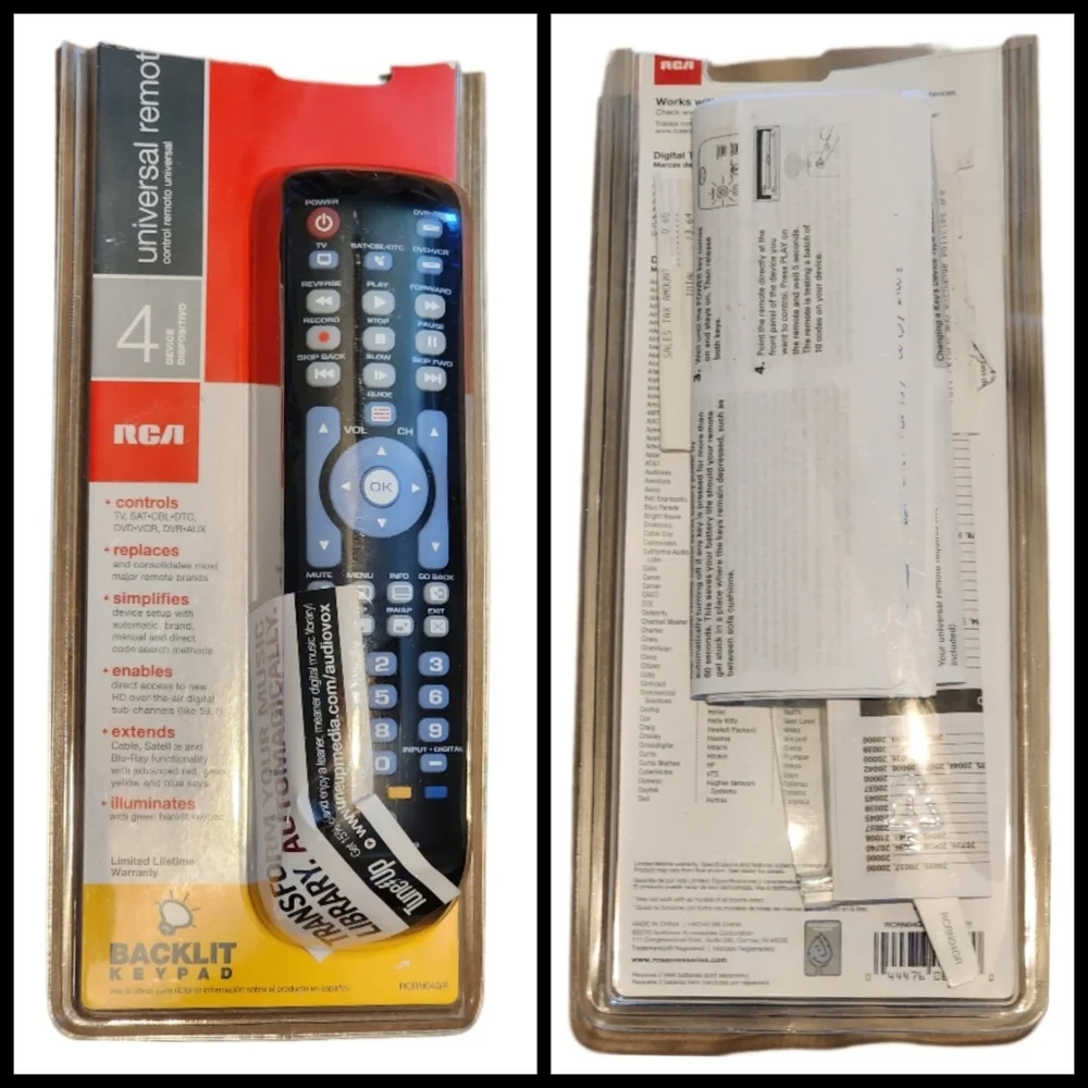 RCA device universal