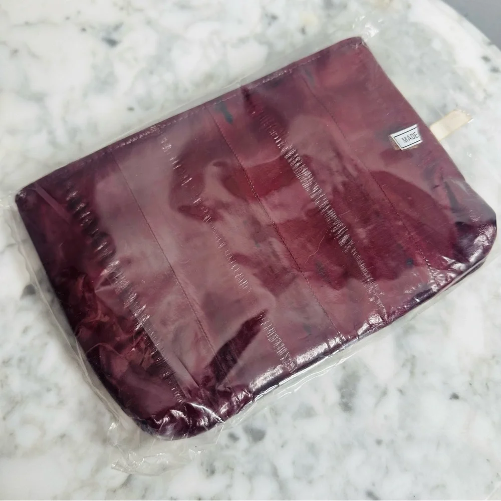 Vintage eel skin
