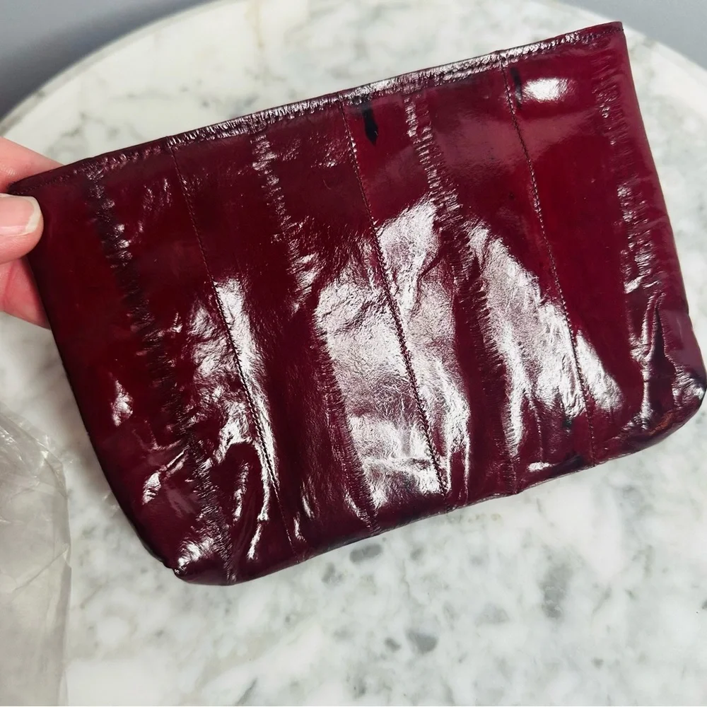Vintage eel skin