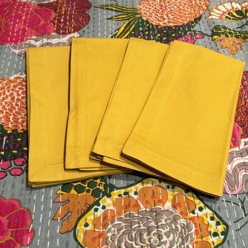 Williams Sonoma Single Hemstitch Napkins Cotton
