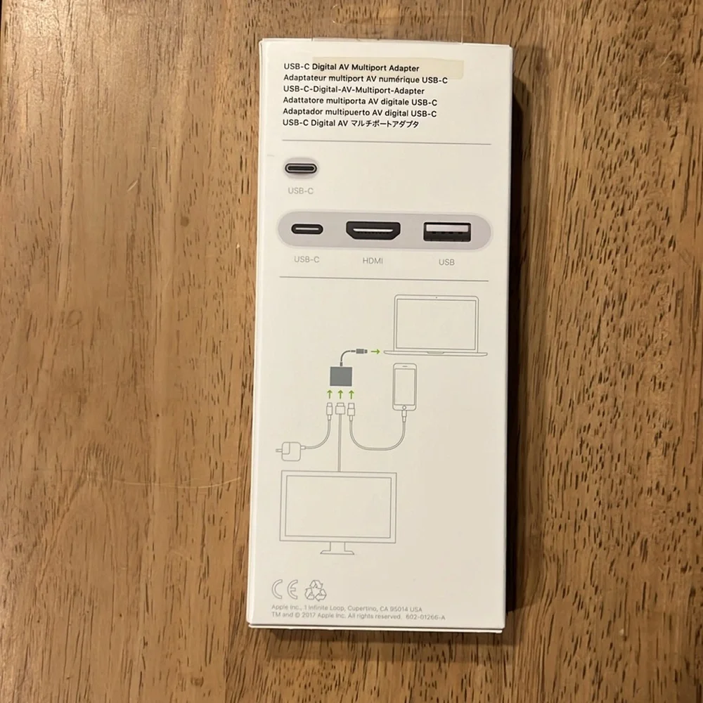 Apple USB-C to Digital AV Multi-port Adapter