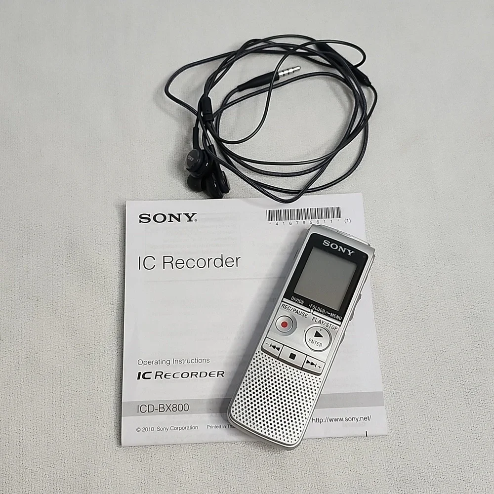 Sony icd bx800