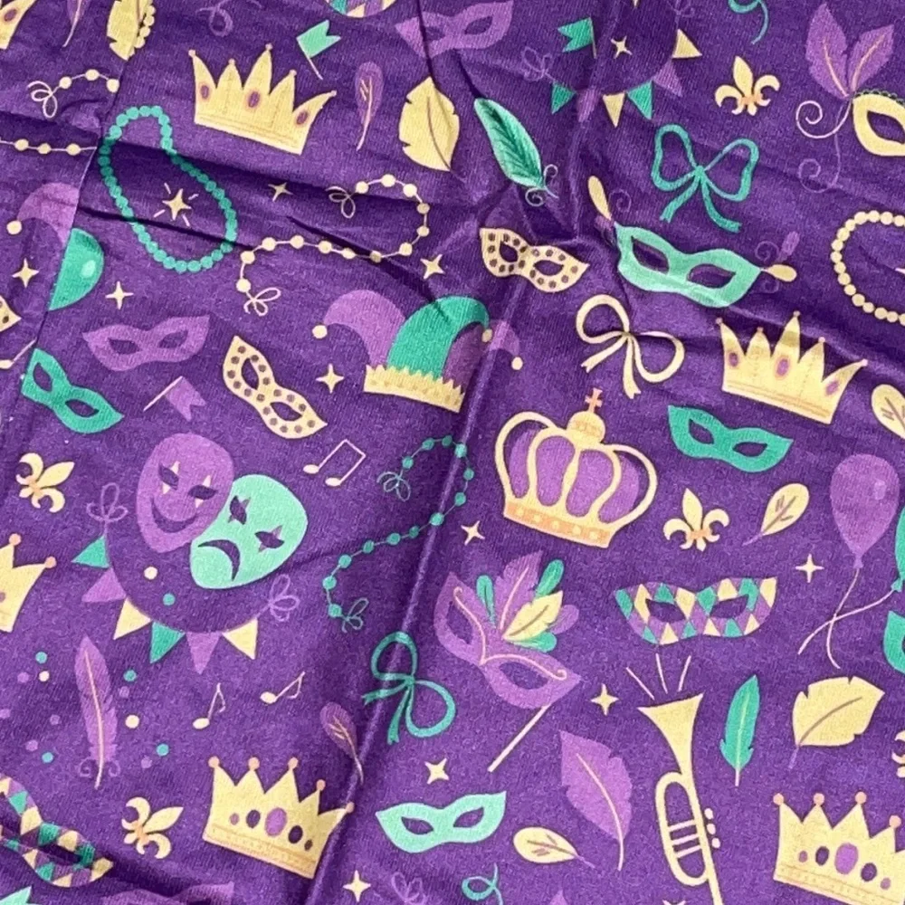 6/$20 Mardi Gras long neck gaiter
