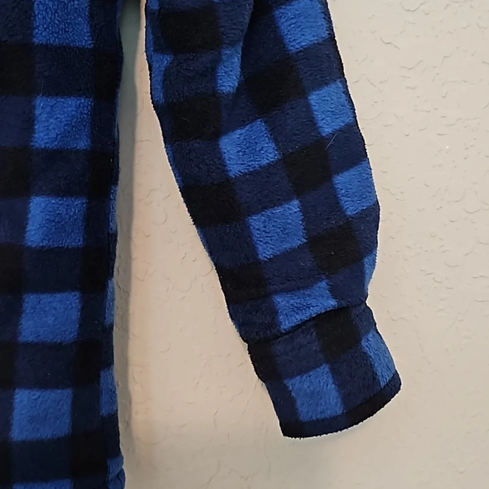 7 for all Mankind Boys heavyweight plaid jacket, size ?medium