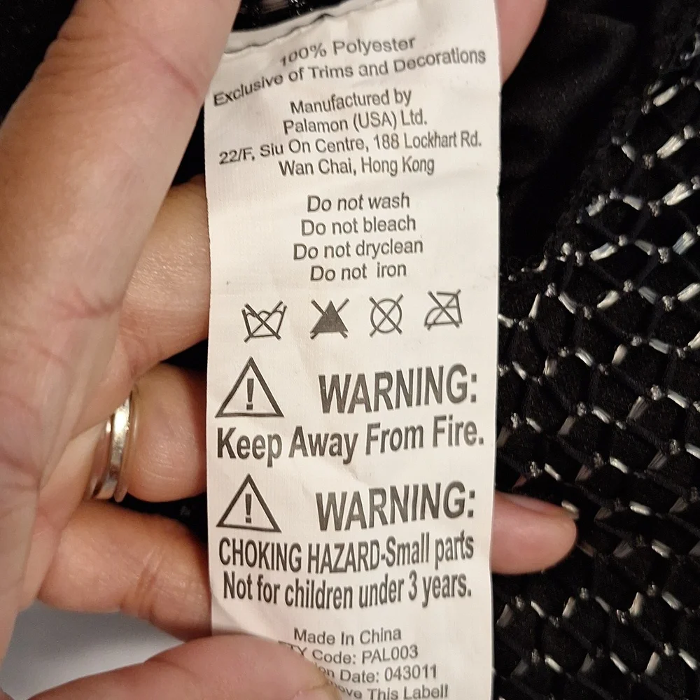 N/A pants size black