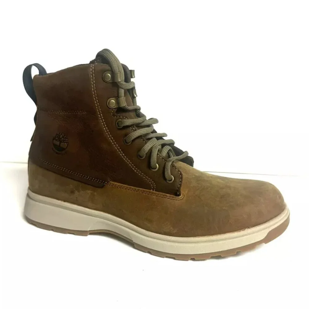 Timberland Mens Atwells Ave Waterproof Boot Brown Size 8.5 M