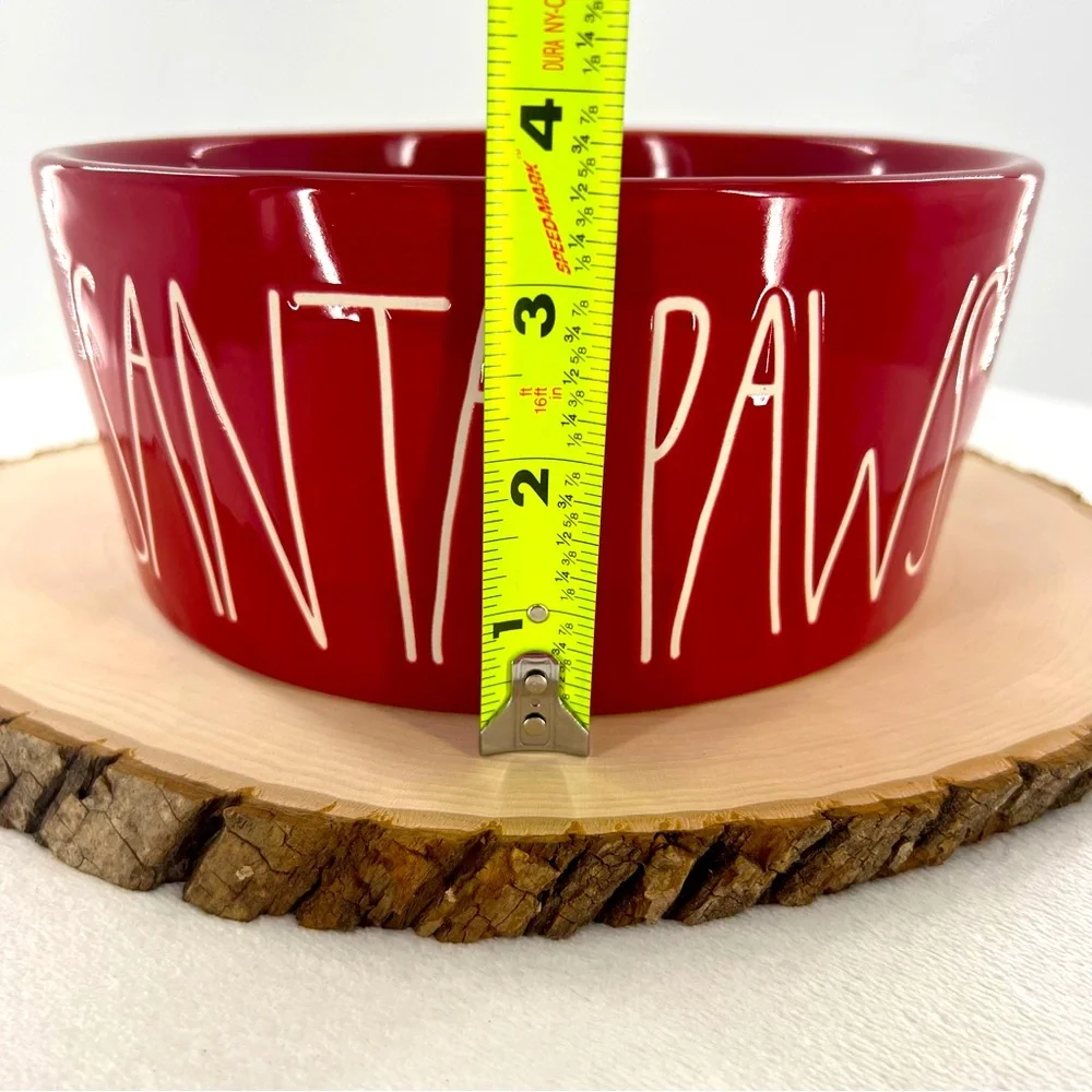 Rae Dunn “Santa Paws” Dog/Pet Dish